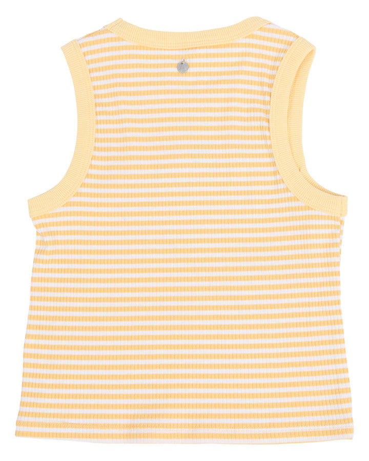 SORBET RIB TANK LEMON - TWEEN