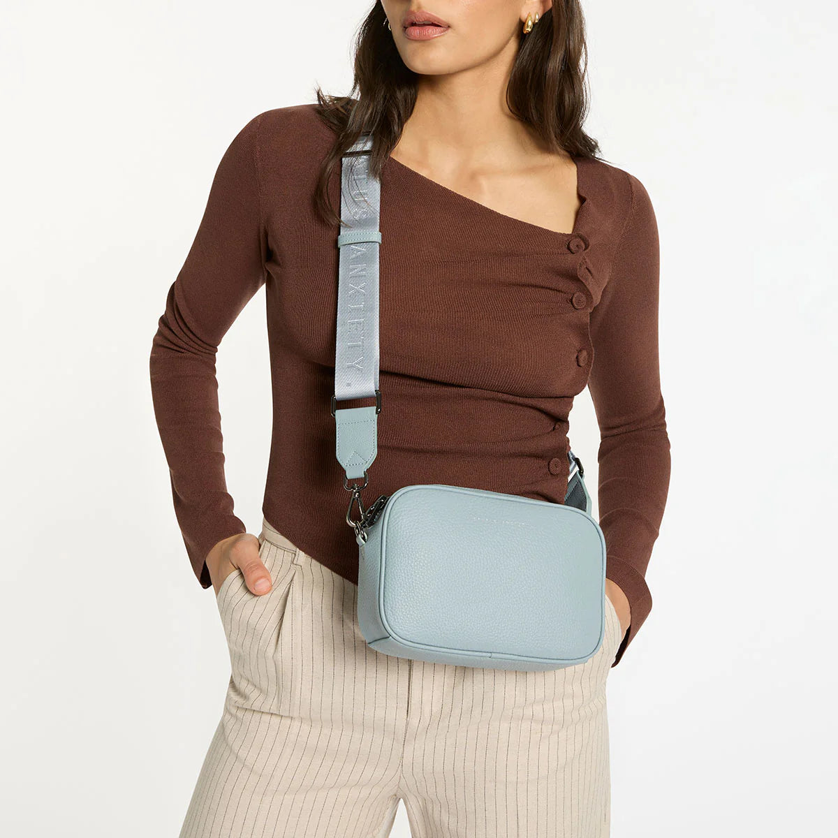 Status Anxiety - Plunder with Web Strap - Powder Blue
