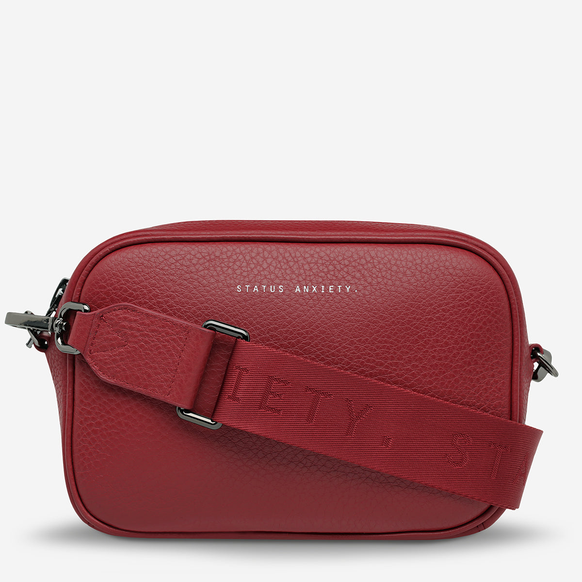 Status Anxiety - Plunder with Web Strap - Rouge