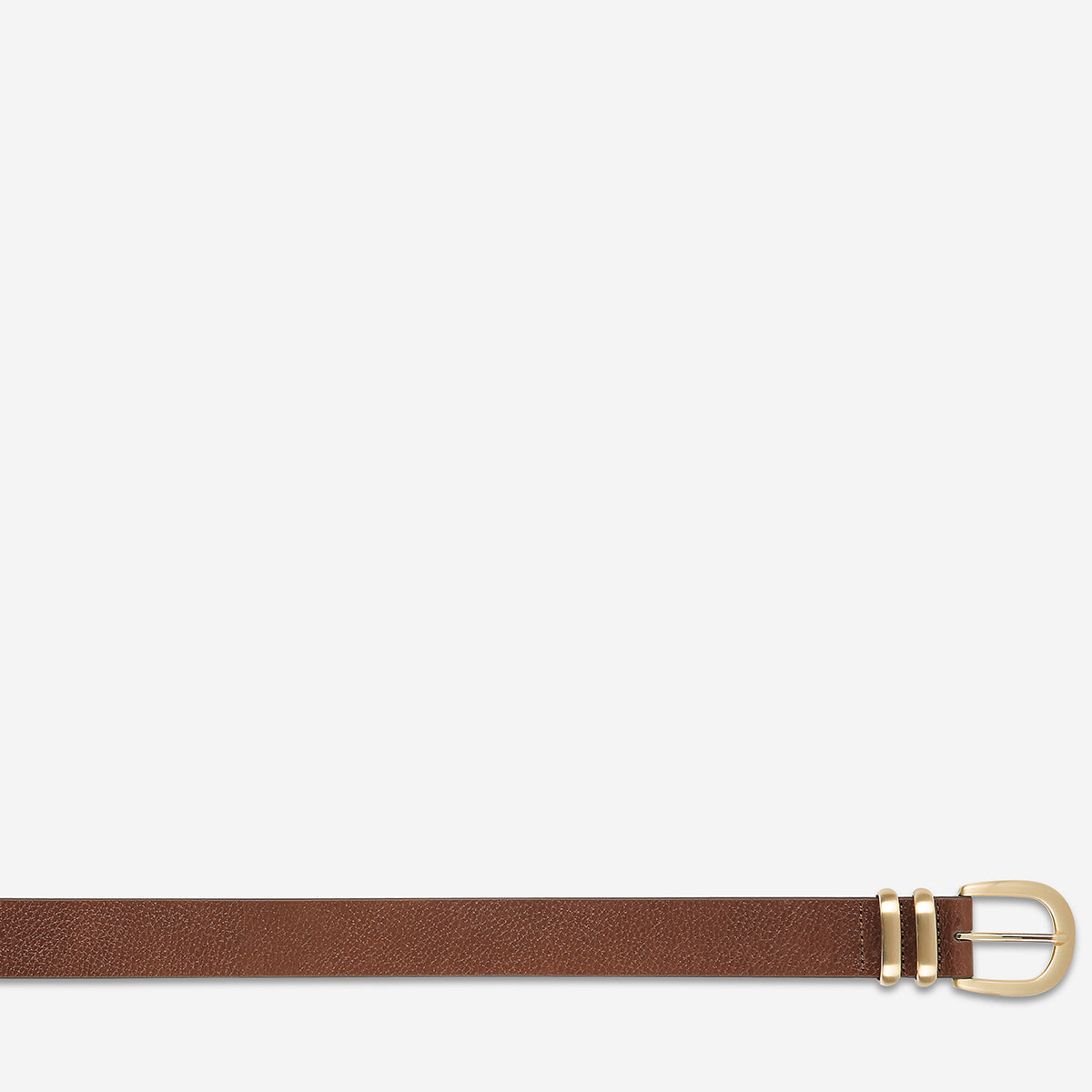 Status Anxiety - Let It Be - Tan/Gold Belt - ML