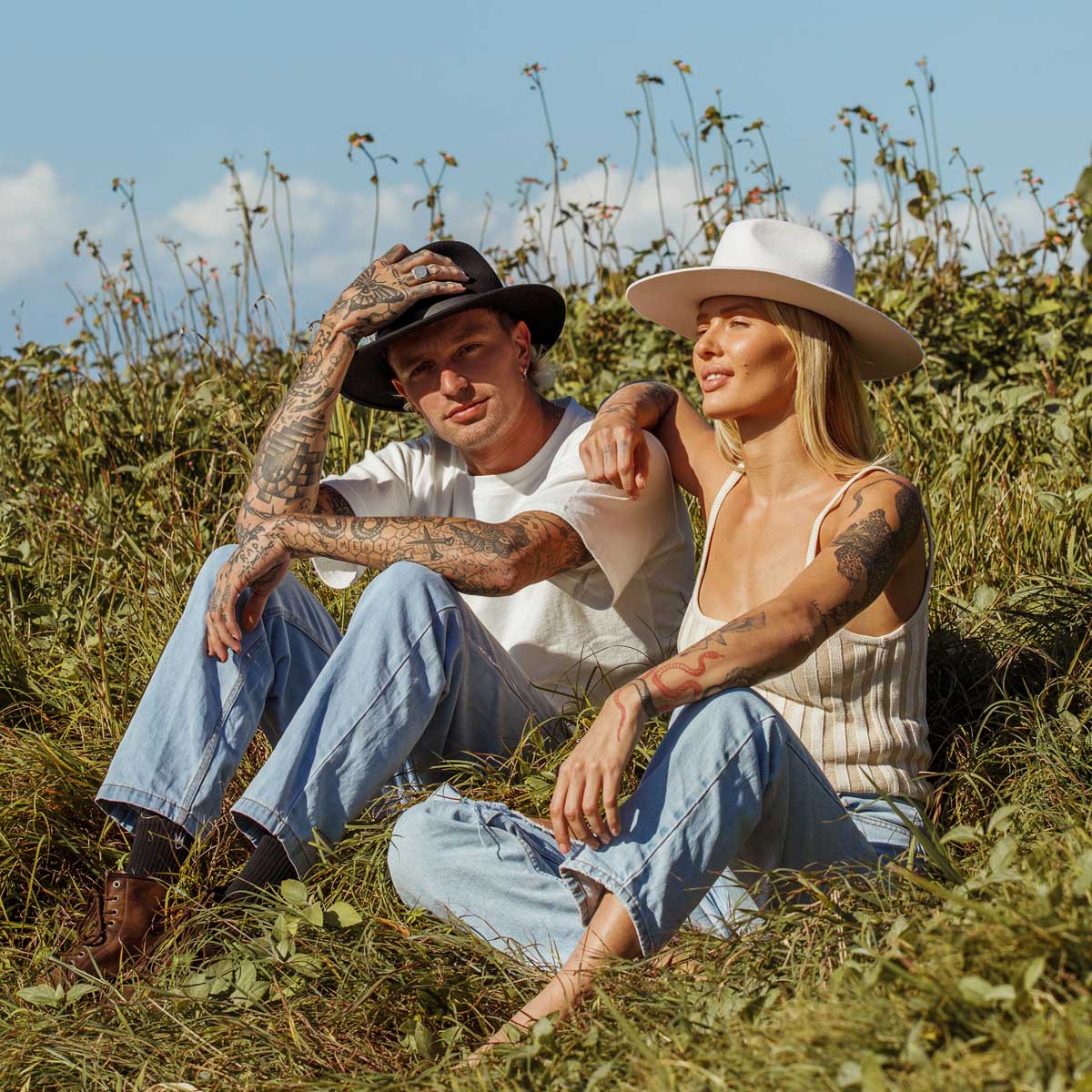 Status Anxiety - No Stopping Us Hat - Cream