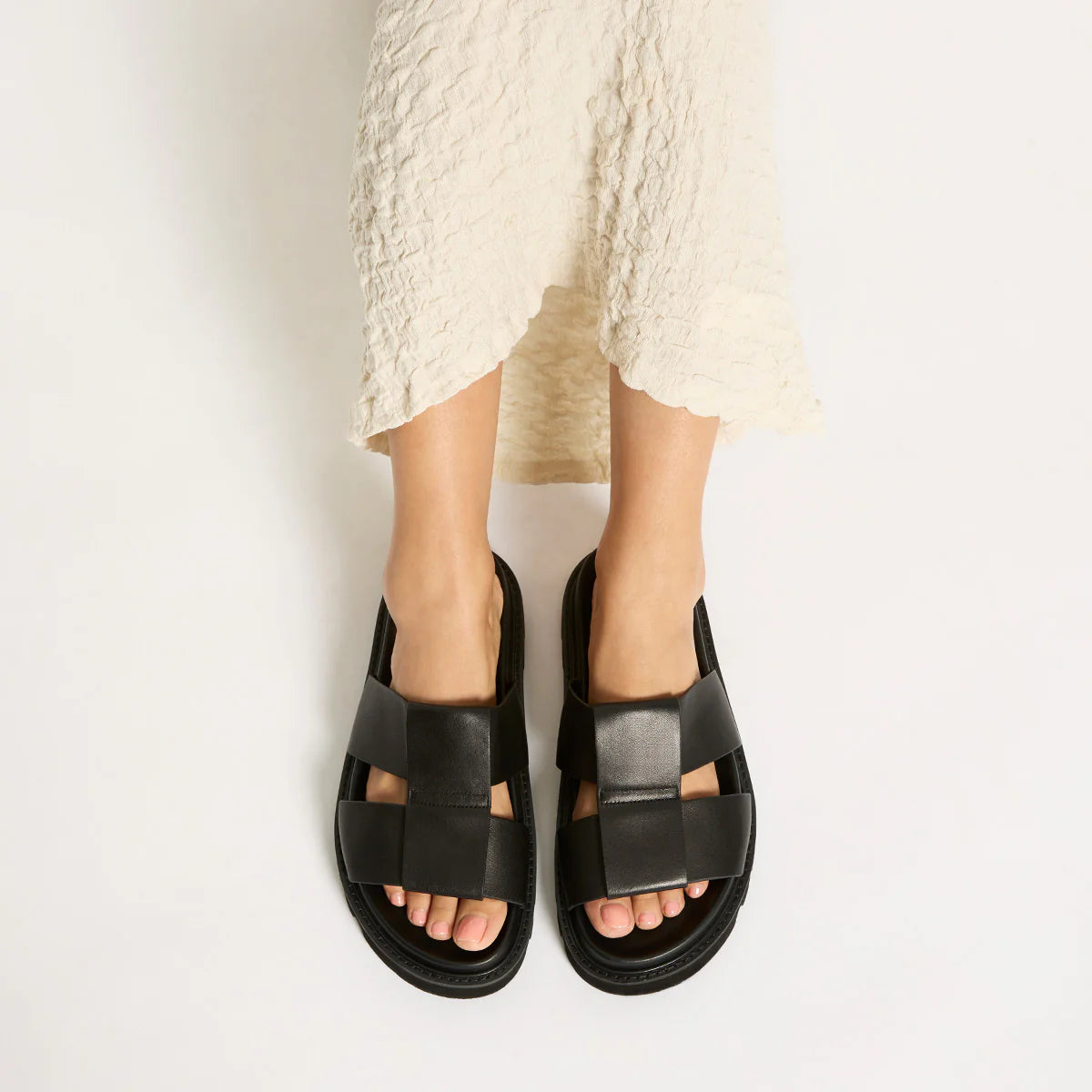 Status Anxiety - Moon Dancer Sandal - Black