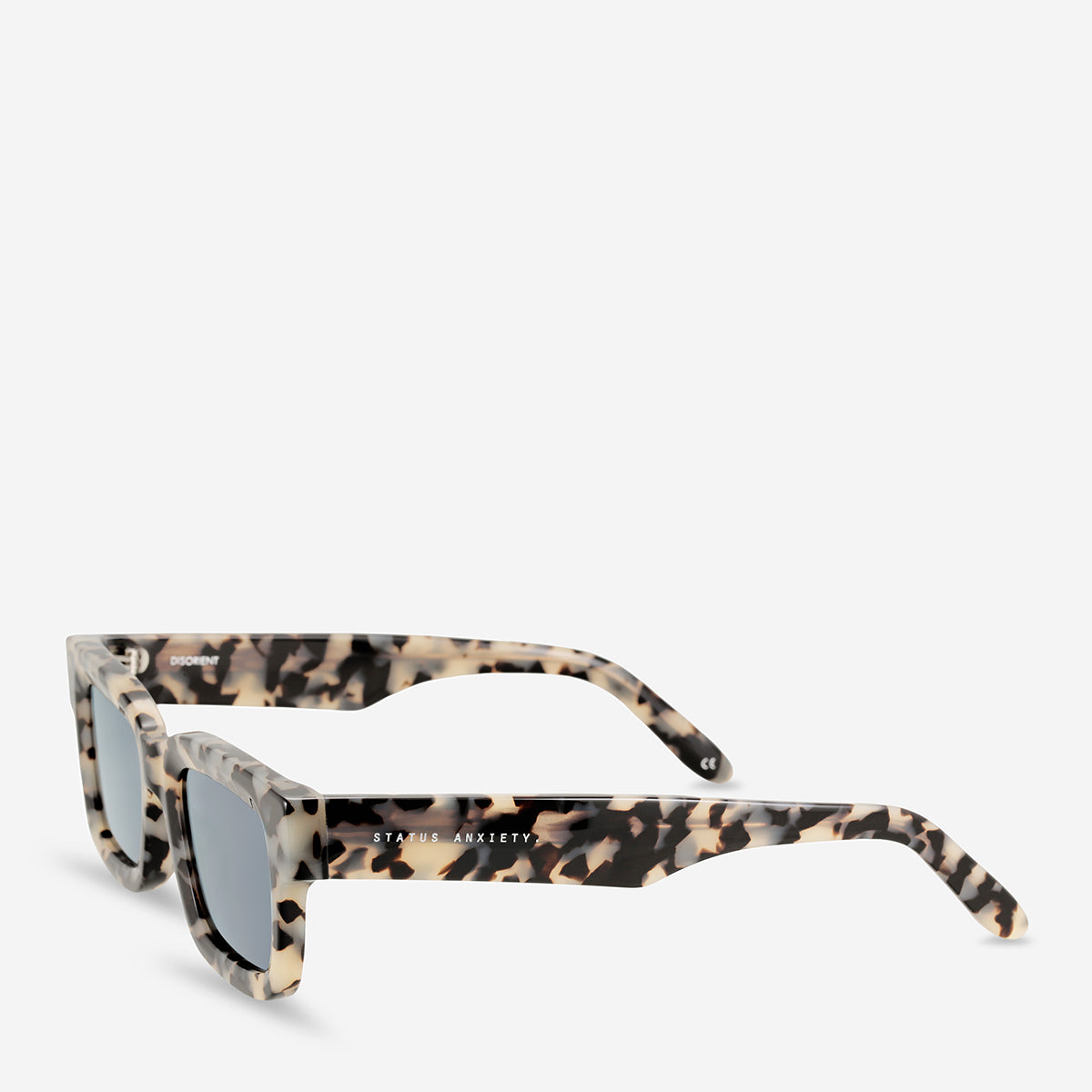 Status Anxiety - Disorient Sunglasses - White Tort