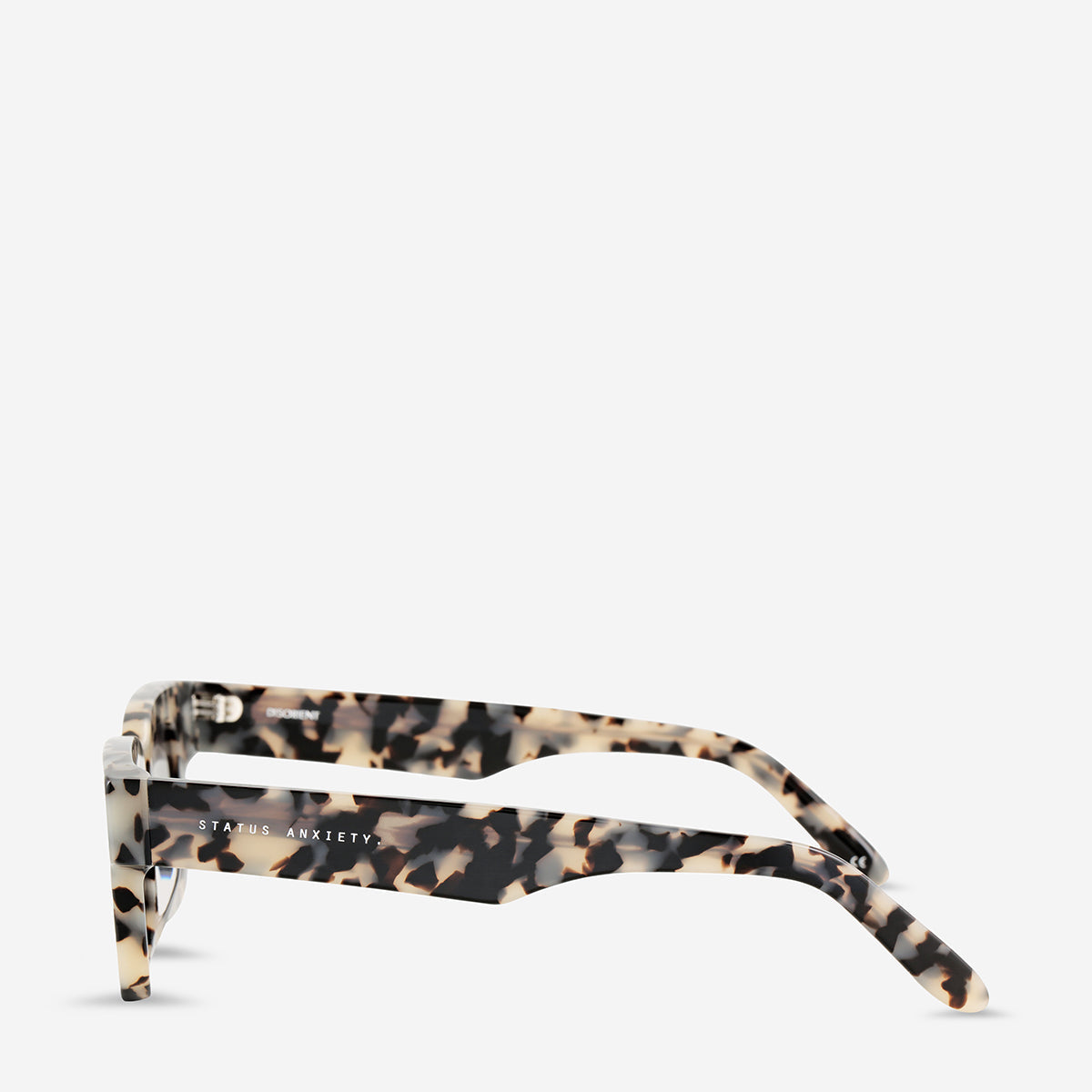 Status Anxiety - Disorient Sunglasses - White Tort