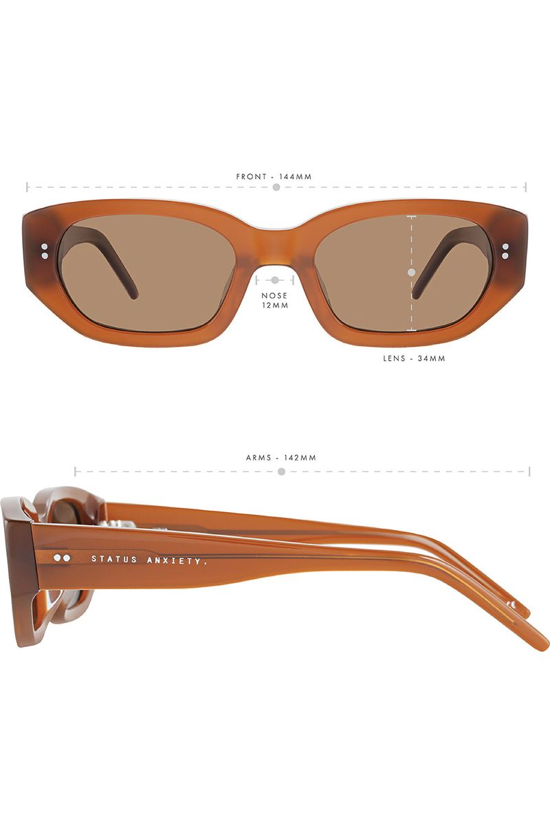 Status Anxiety - Luna Sunglasses - Brown