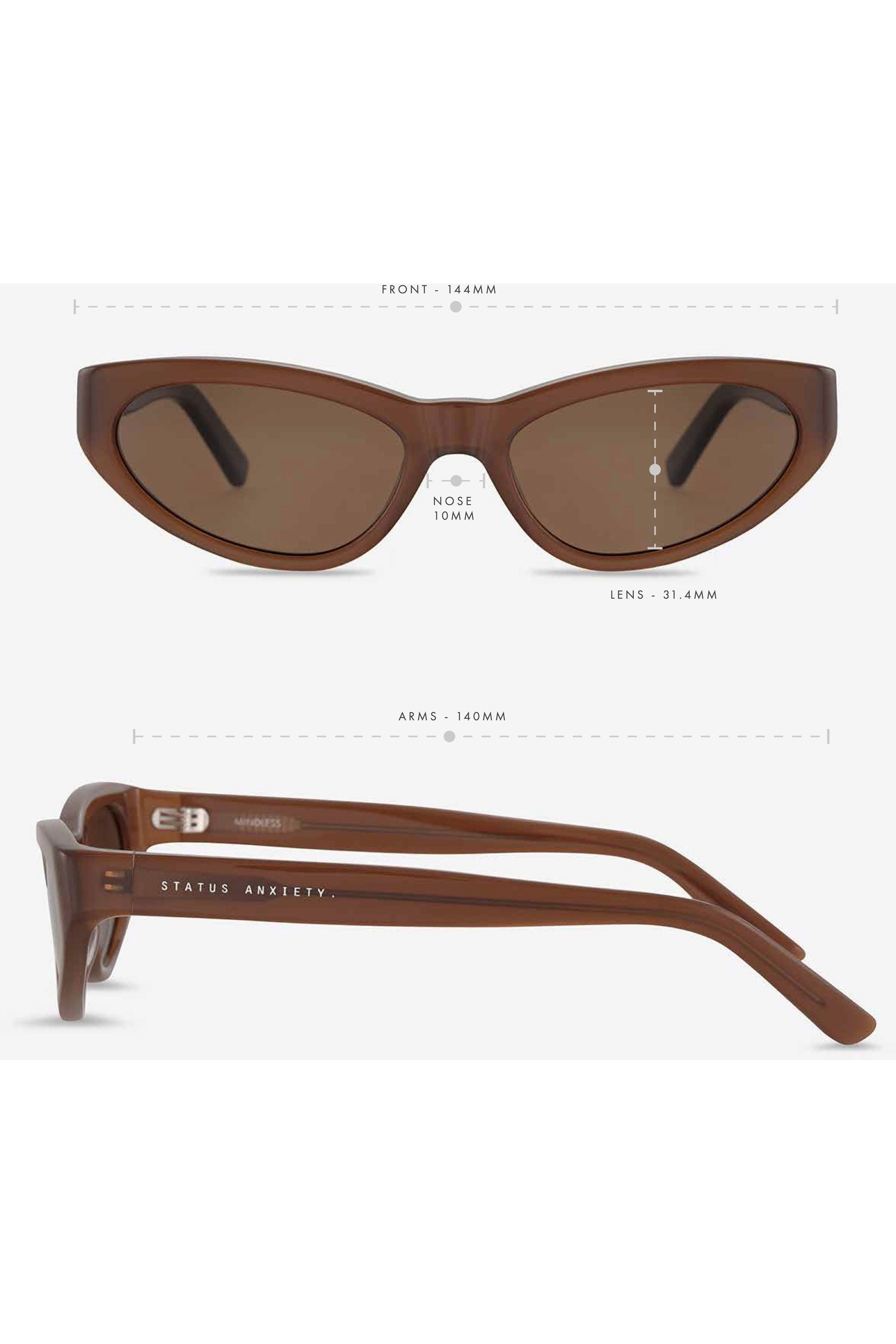 Status Anxiety - Mindless Sunglasses - Brown