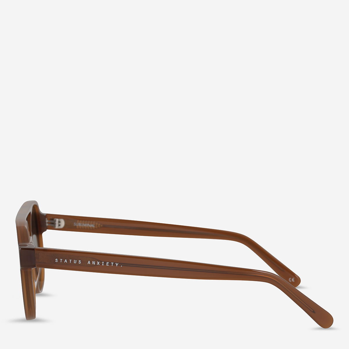 Status Anxiety - Subliminal Sunglasses - Brown