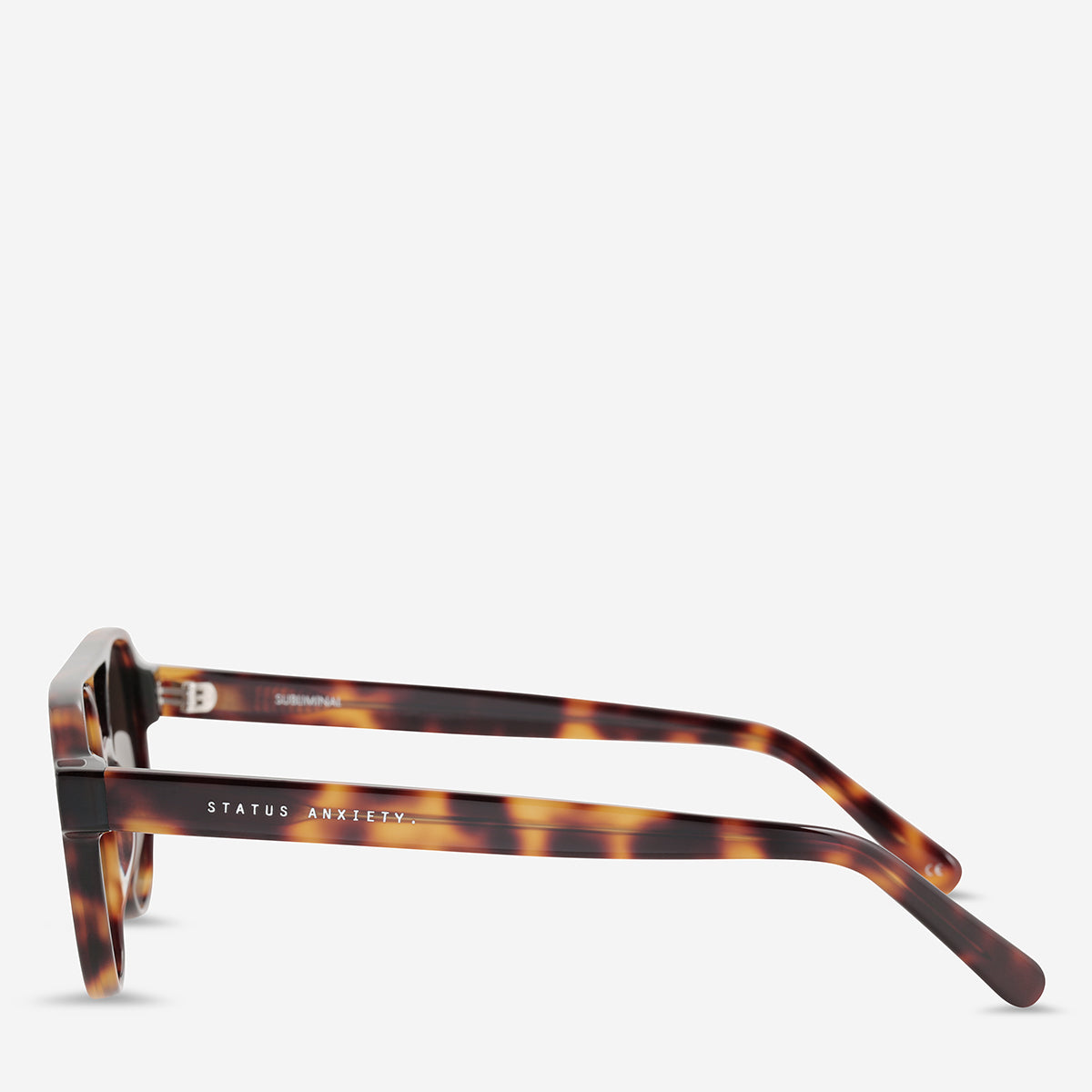 Status Anxiety - Subliminal Sunglasses - Brown tort