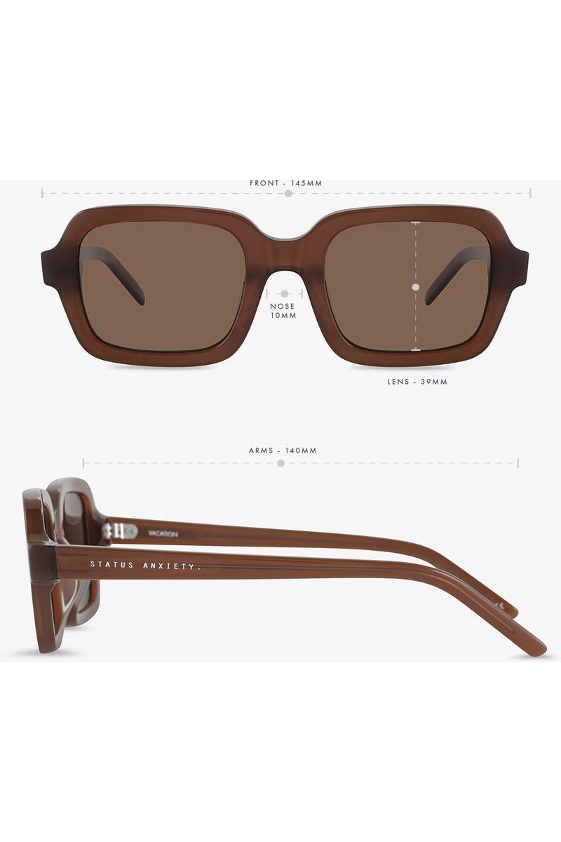 Status Anxiety - Vacation Sunglasses - Brown