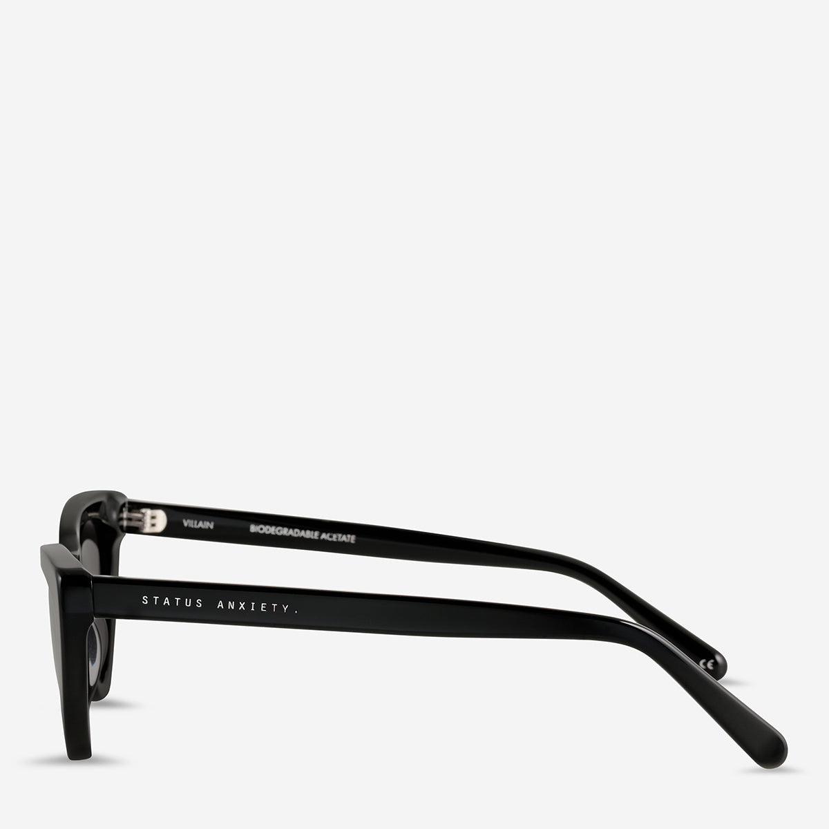 Status Anxiety - Villain Sunglasses - Black