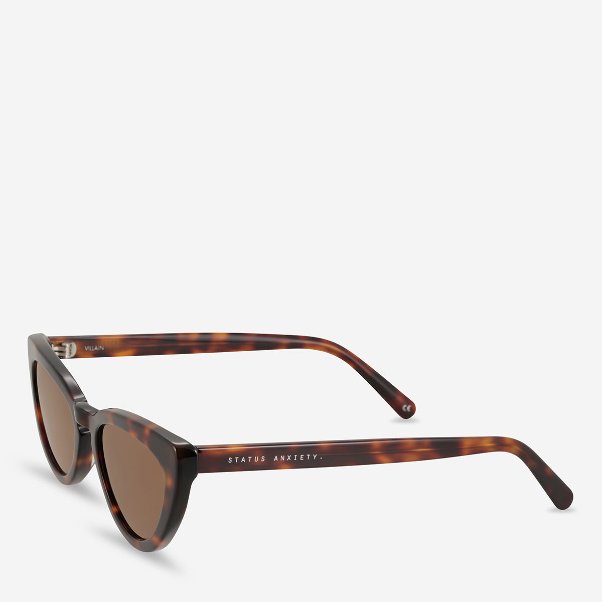 Status Anxiety - Villain Sunglasses - Brown Tort