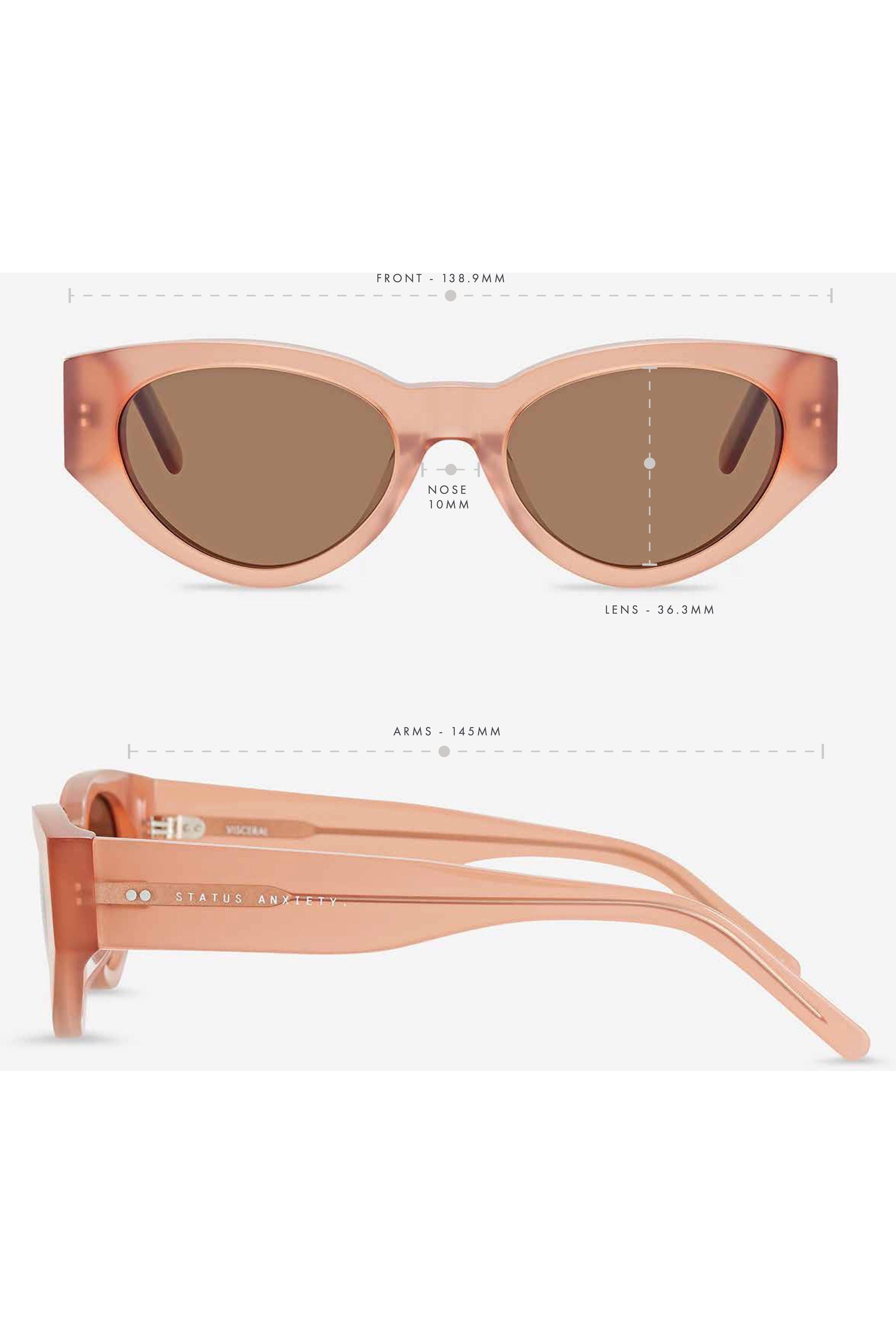 Status Anxiety - Visceral Sunglasses - Rose