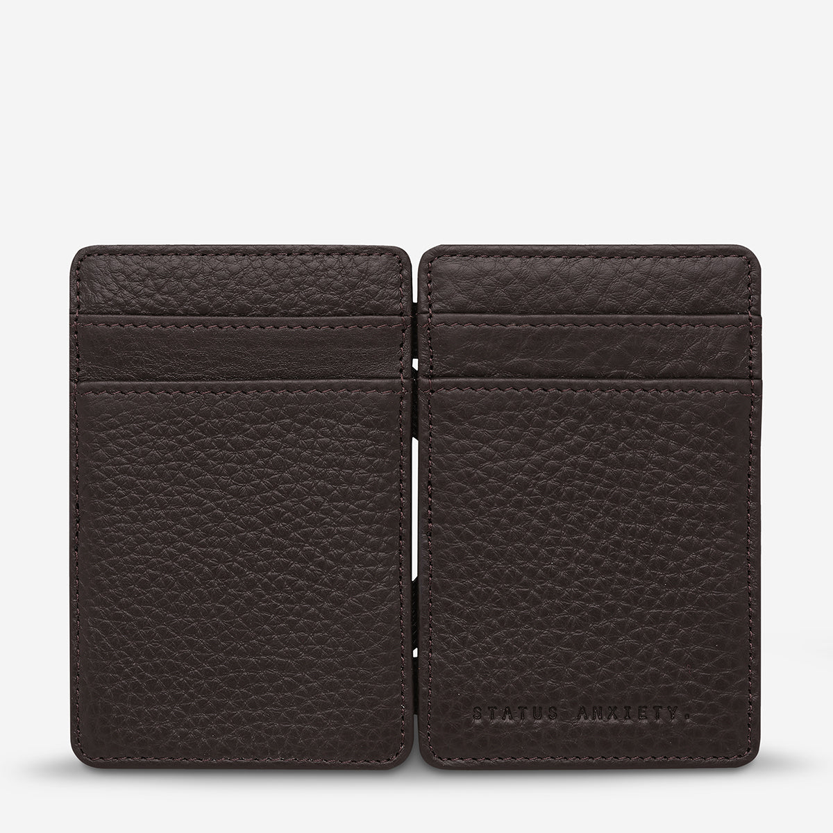 Status Anxiety - Flip Wallet - Chocolate
