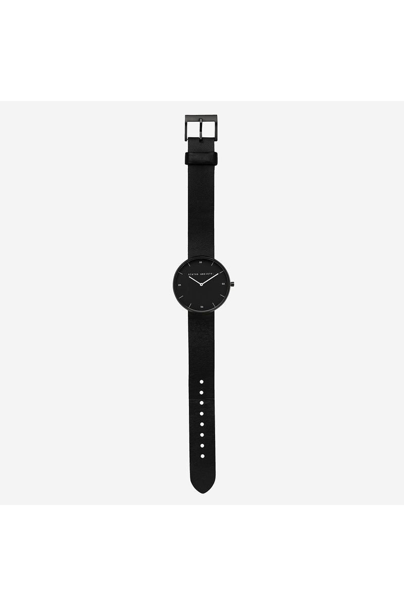 Status Anxiety - Repeat After Me Watch - Black/Black/Black