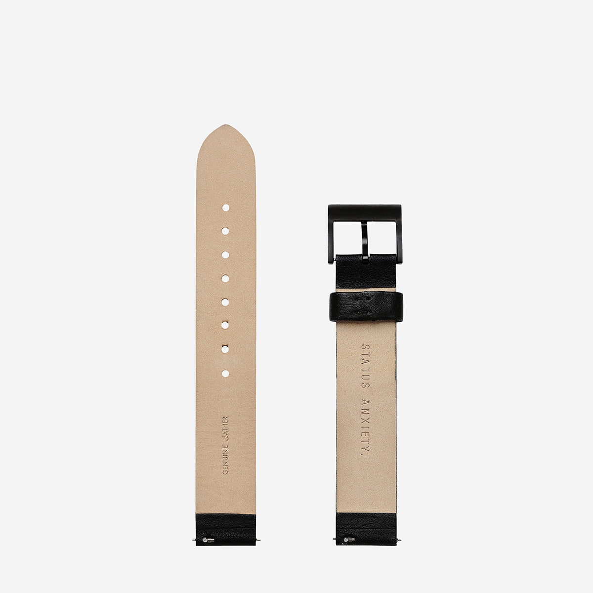 Status Anxiety - Repeat After Me Watch - Black/White/Black