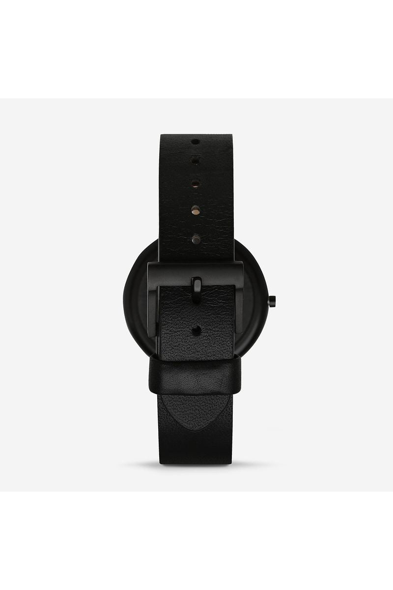 Status Anxiety - Repeat After Me Watch - Black/White/Black
