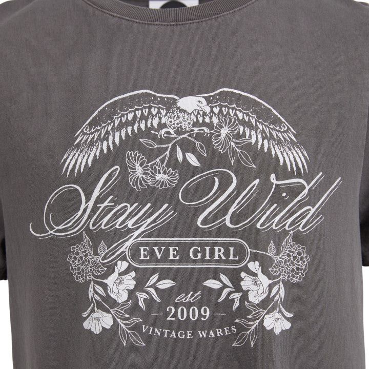 STAY WILD TEE DRESS