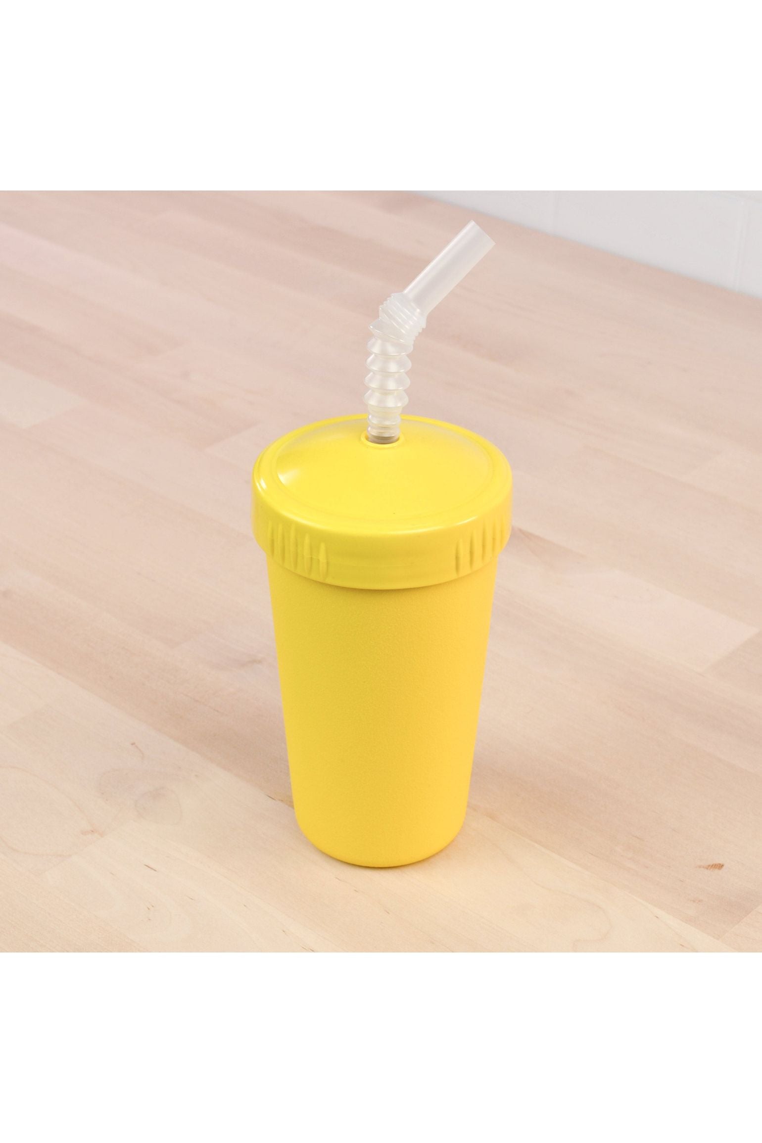 Re-Play Straw Cup with Reusable Straw - Yellow