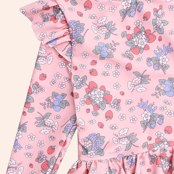 Strawberry Garden Frill Swimsuit