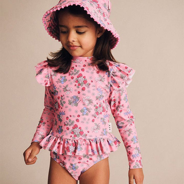 Strawberry Garden Frill Swimsuit