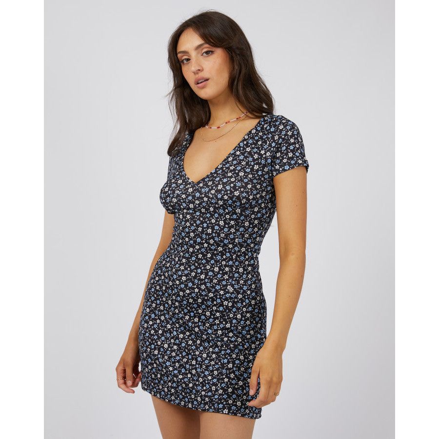 SUMMER MINI DRESS - BLACK