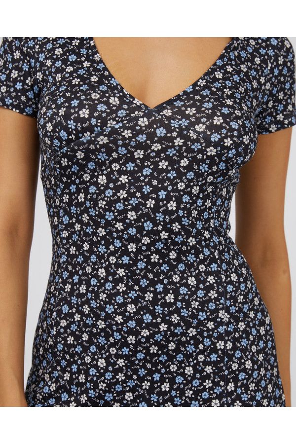 SUMMER MINI DRESS - BLACK