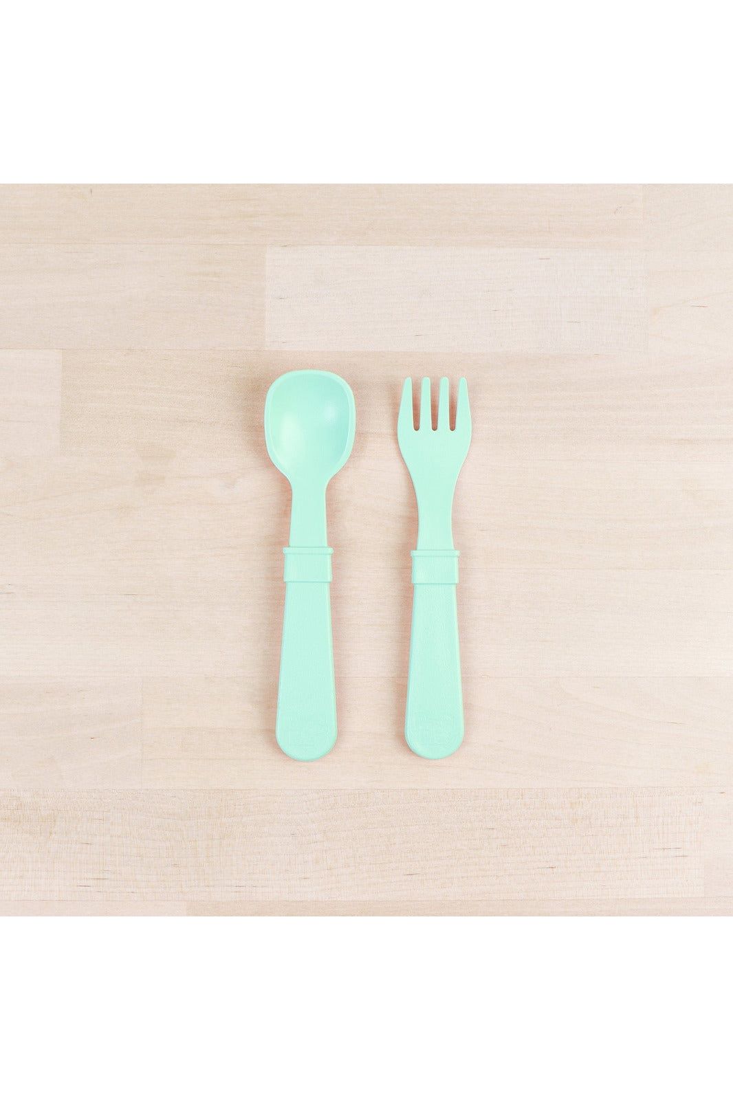 Re-Play Fork and Spoon Set - Mint