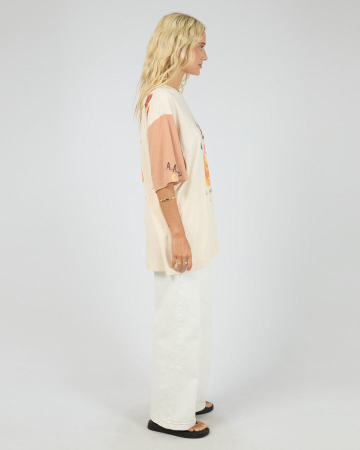 TROPICAL OVERSIZED TEE