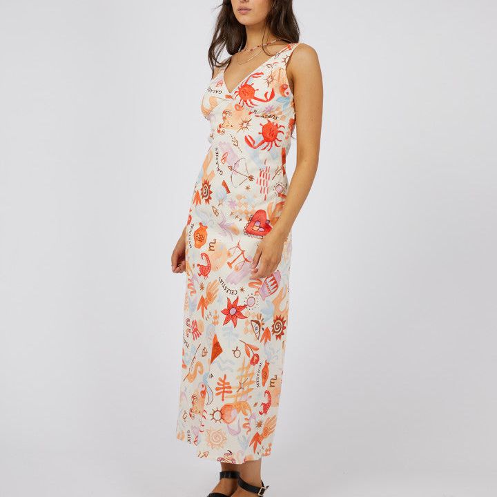 TYRA MAXI DRESS - VINTAGE WHITE