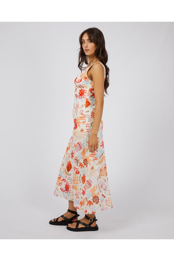 TYRA MAXI DRESS - VINTAGE WHITE