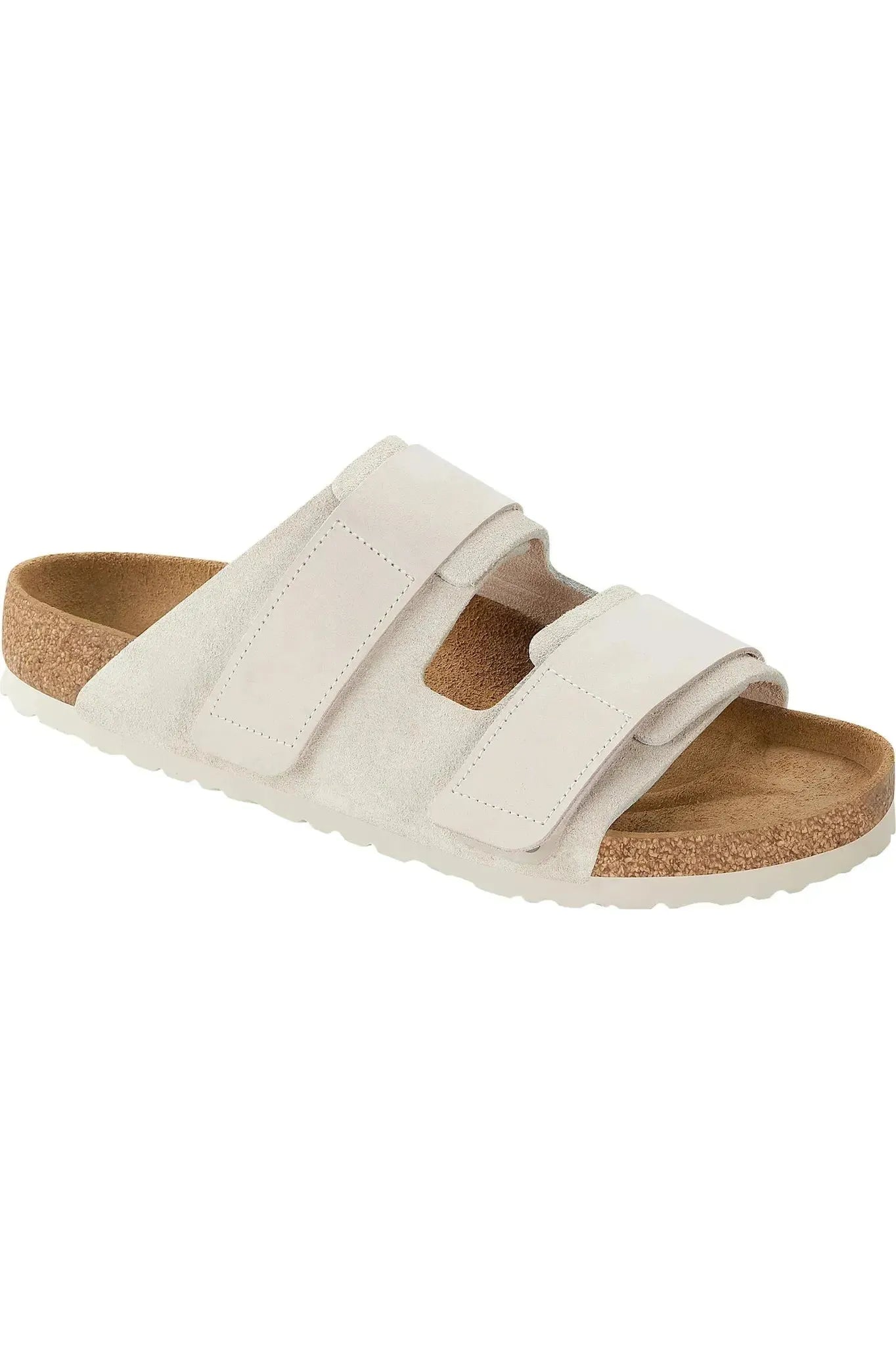 UJI Antique White Suede Leather - Regular