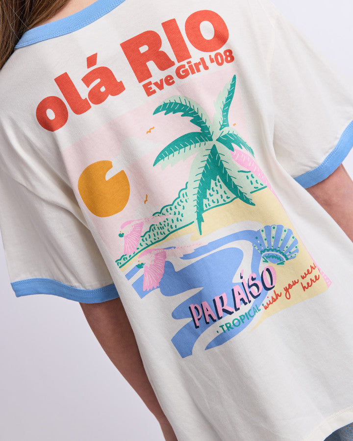 VACAY RINGER TEE - TWEEN