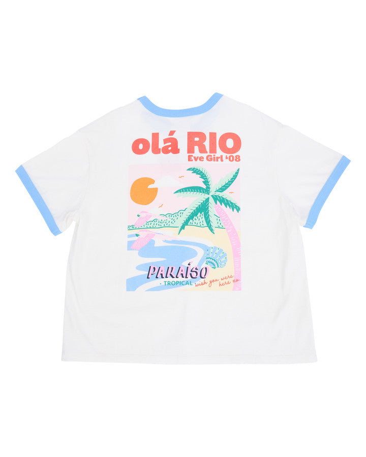 VACAY RINGER TEE - TWEEN
