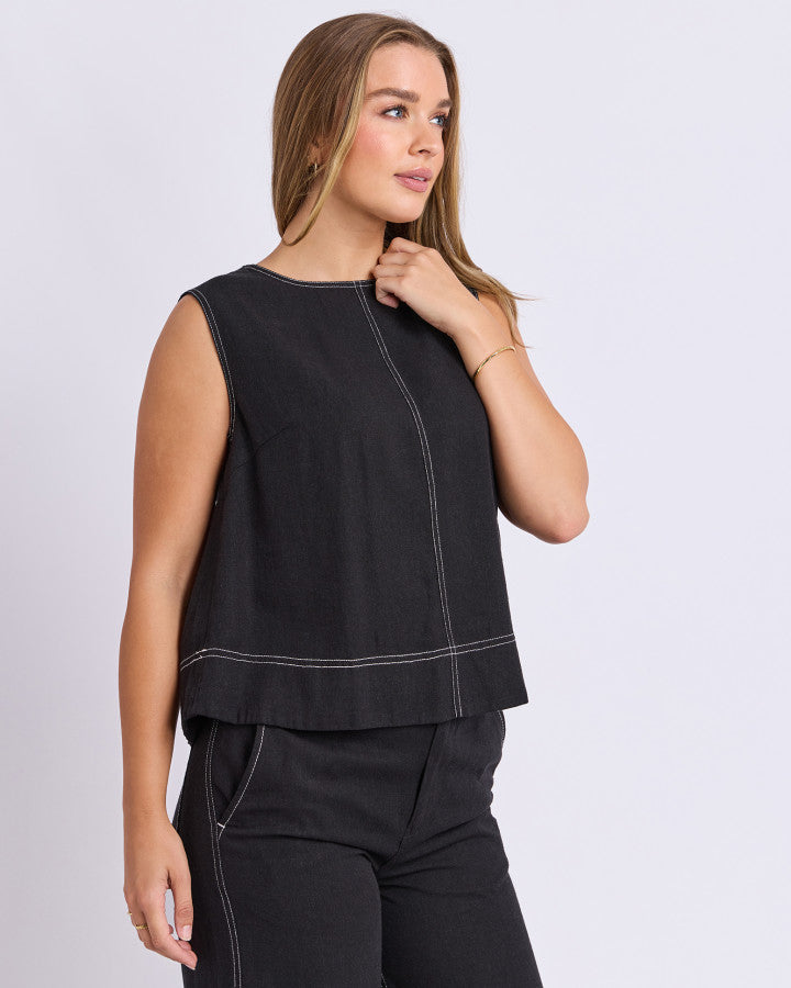 VENTO TOP - BLACK