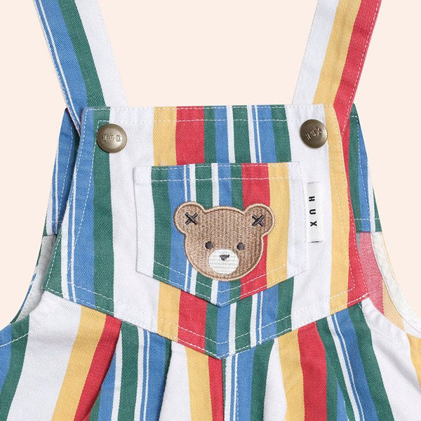Vintage Stripe Overalls