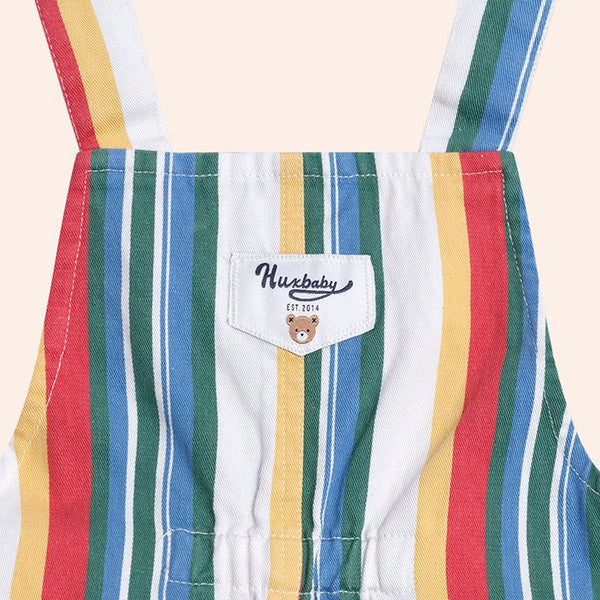 Vintage Stripe Overalls