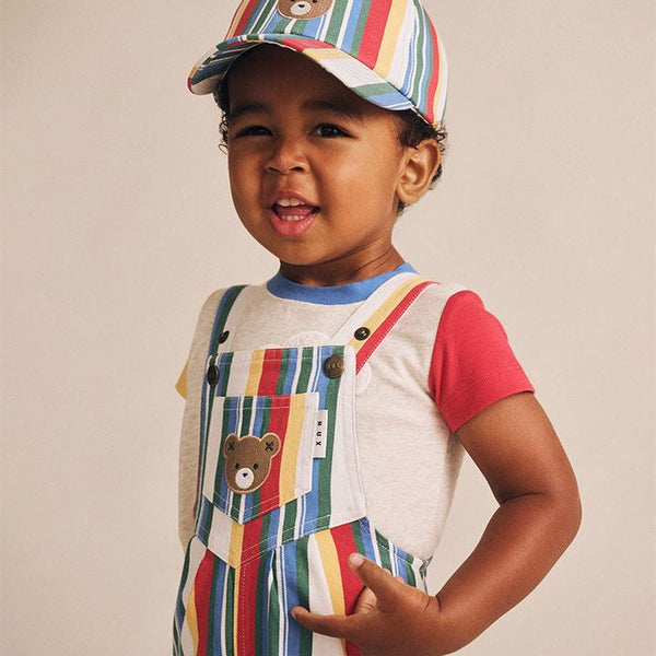 Vintage Stripe Overalls