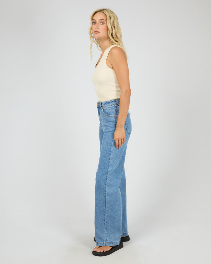 WILLOW RIB TANK - VANILLA