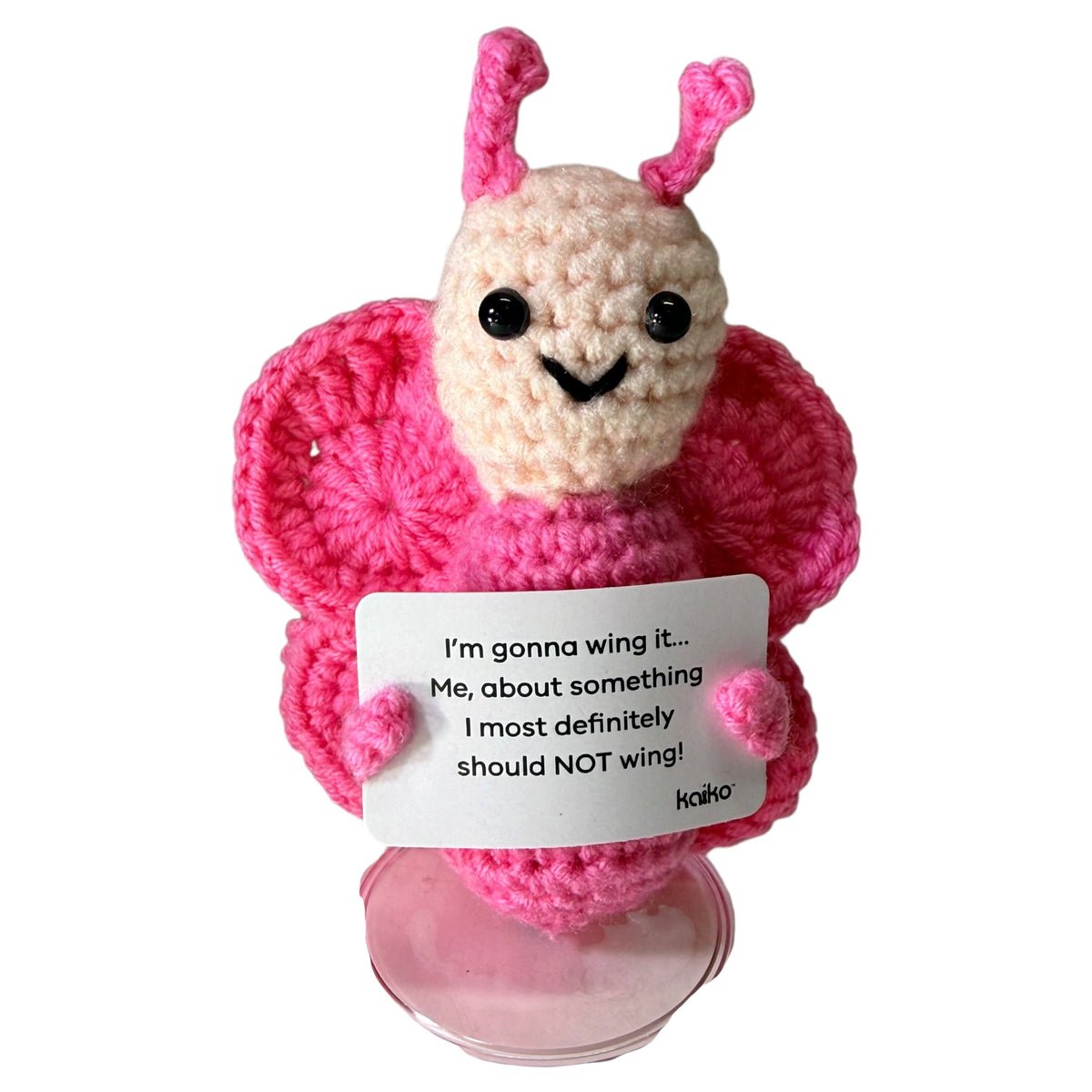 I'm Gonna Wing It Butterfly Crochet Plush - image 1