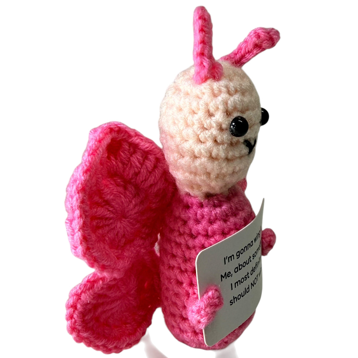 I'm Gonna Wing It Butterfly Crochet Plush - image 2