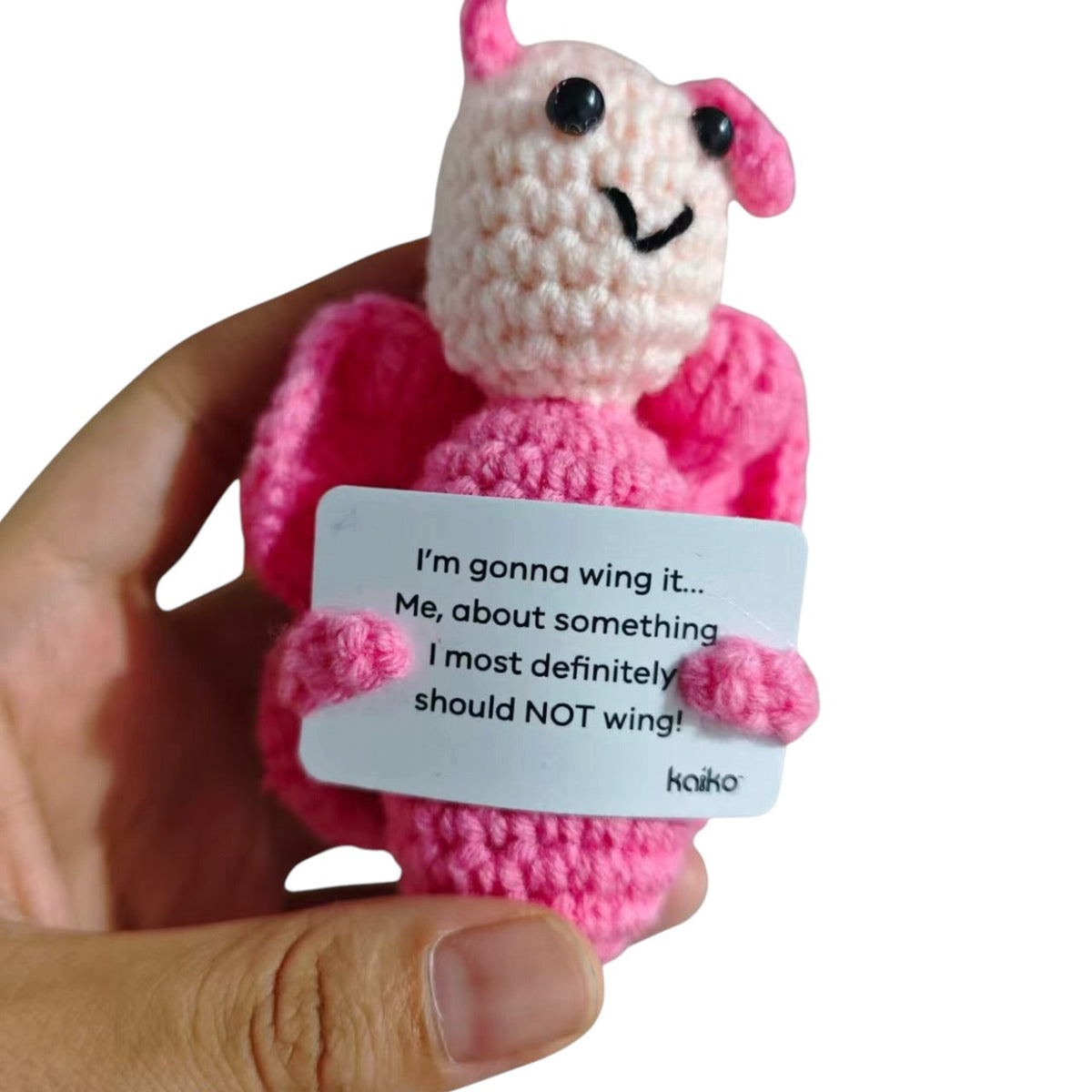 I'm Gonna Wing It Butterfly Crochet Plush - image 3
