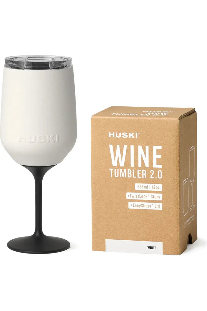 Huski Wine Tumbler 2.0 - White