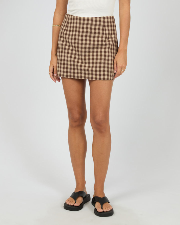WYNN SKORT - BROWN