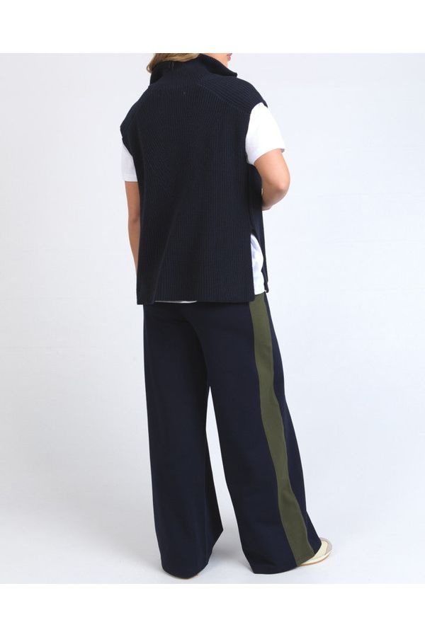 ZIP KNIT VEST