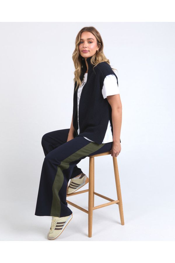 ZIP KNIT VEST