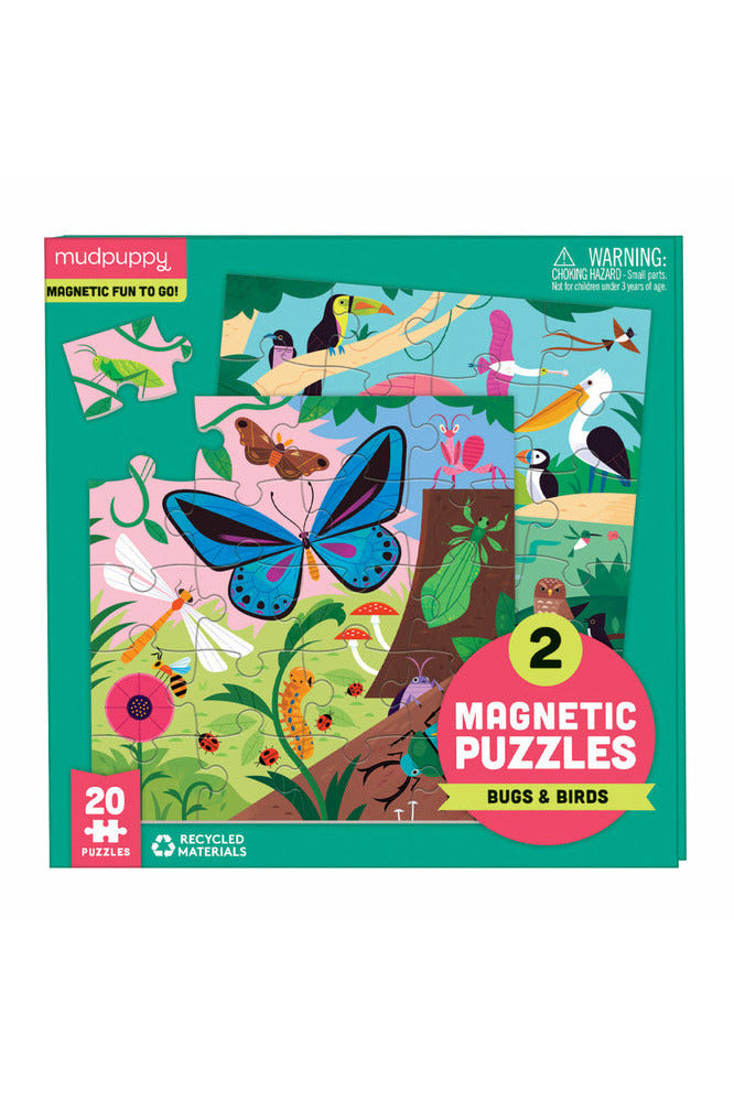 Magnetic Puzzle - Bugs & Birds