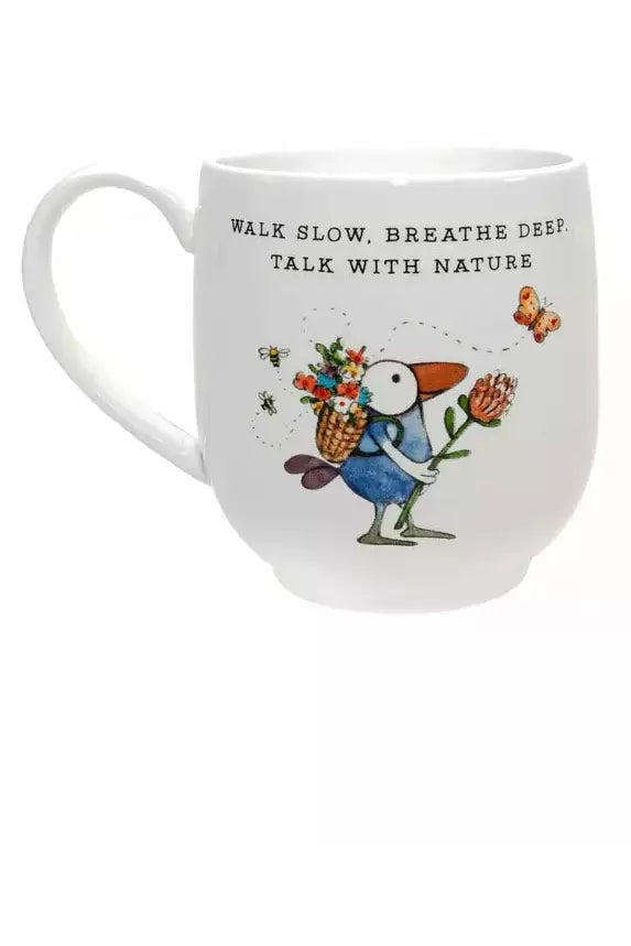 Twigseeds Mug - Walk Slow, Breathe Deep, Talk with Nature