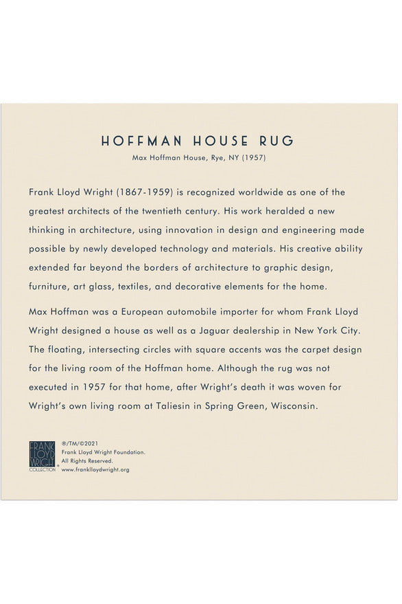 Puzzle - Frank Lloyd Wright Hoffman House Rug 500pce