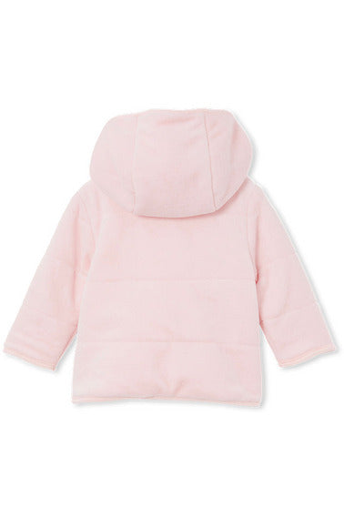 Pastel Velour Baby Jacket
