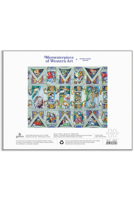 Puzzle - Sistine Chapel Ceiling 2000pc